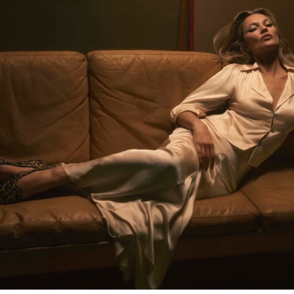 ZARA X KATE MOSS LONG PLEATED SKIRT